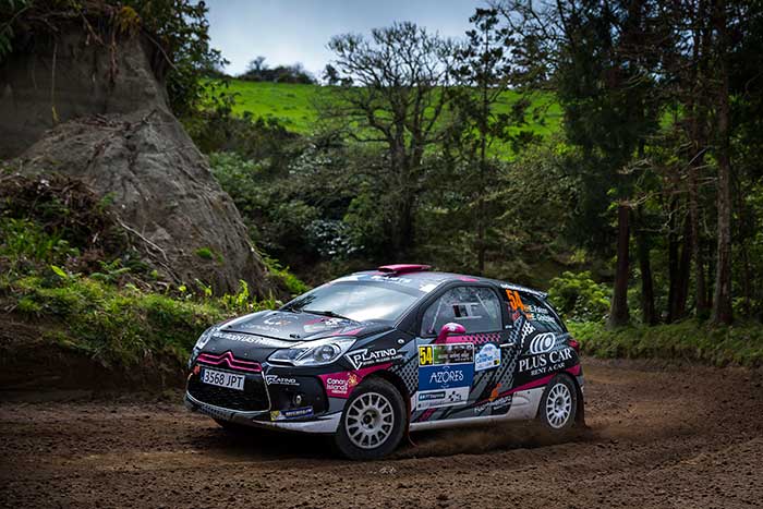 Emma Falcón y Edu González llegan a territorio desconocido en el Rally Acrópolis 1 ZILA9970